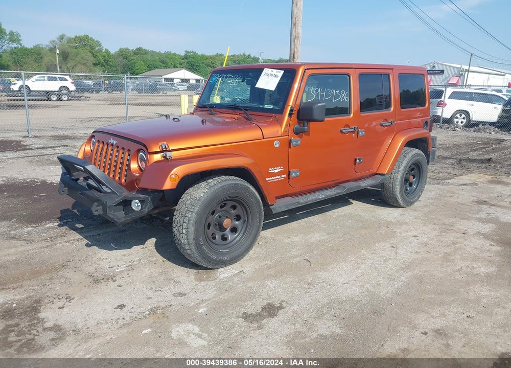 2011 JEEP WRANGLER UNLIMITED SAHARA VIN: 1J4BA5H12BL598782