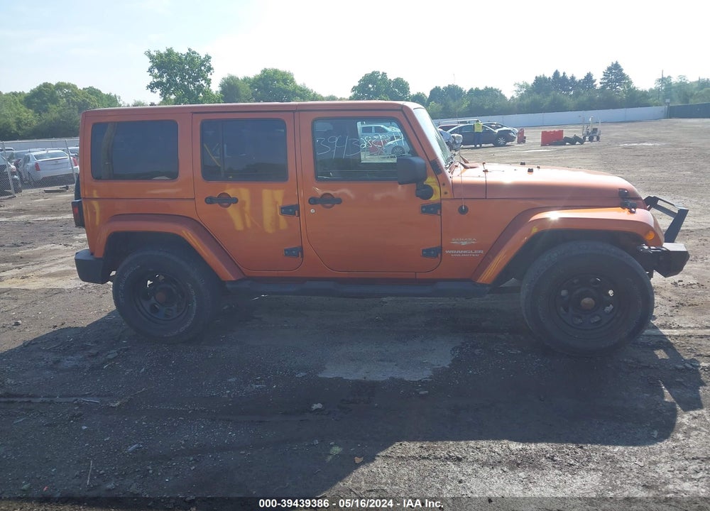 2011 JEEP WRANGLER UNLIMITED SAHARA VIN: 1J4BA5H12BL598782