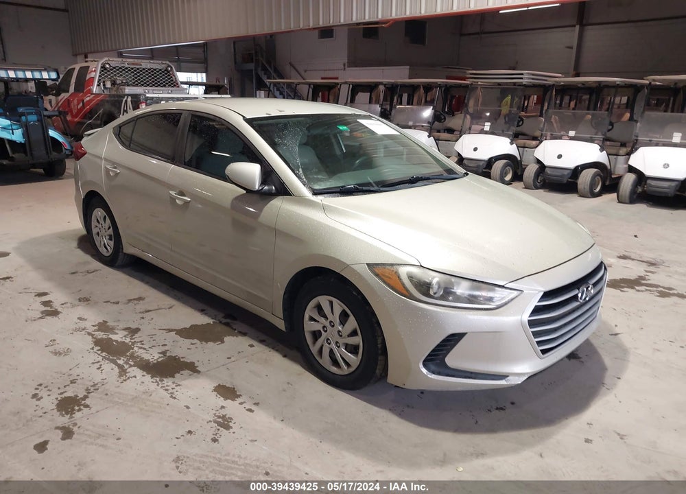 2017 HYUNDAI ELANTRA VIN: 5NPD74LF4HH150406