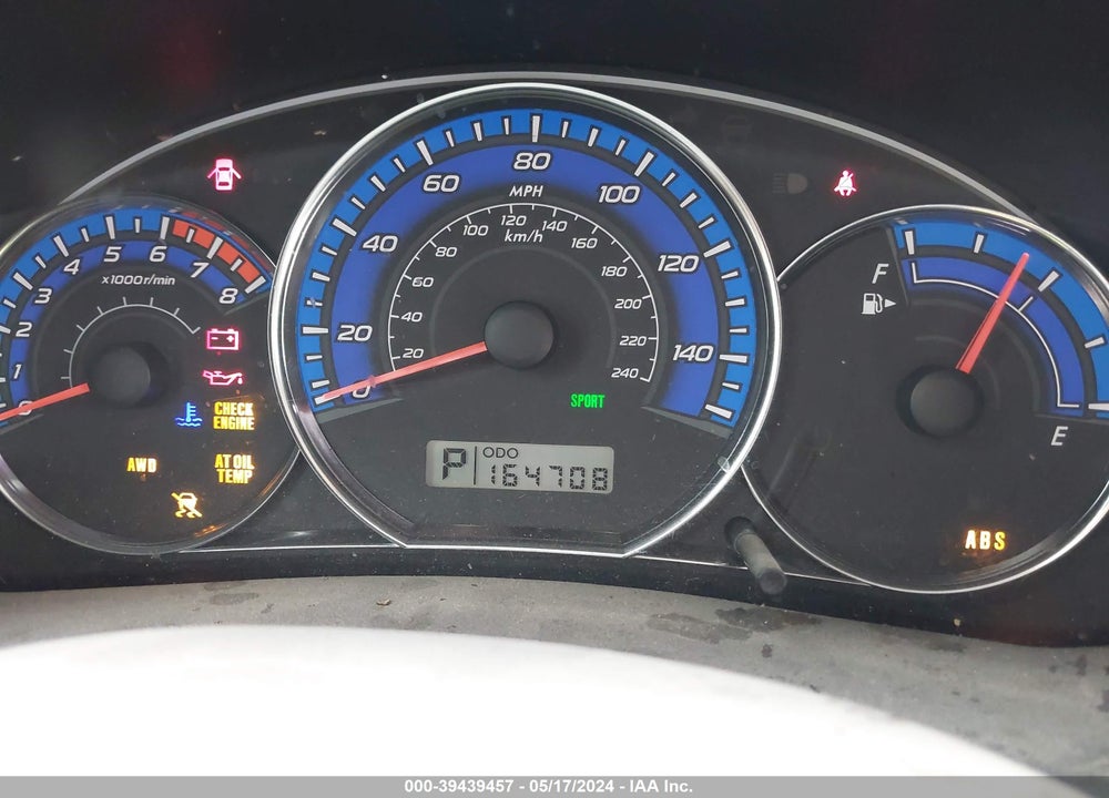 2009 SUBARU FORESTER 2.5X LIMITED VIN: JF2SH64699H793124
