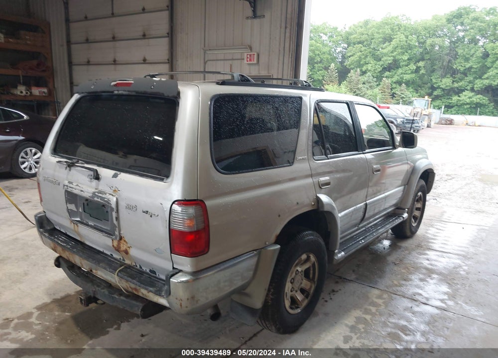 1998 TOYOTA 4RUNNER SR5 V6 LIMITED VIN: JT3HN87RXW0142859