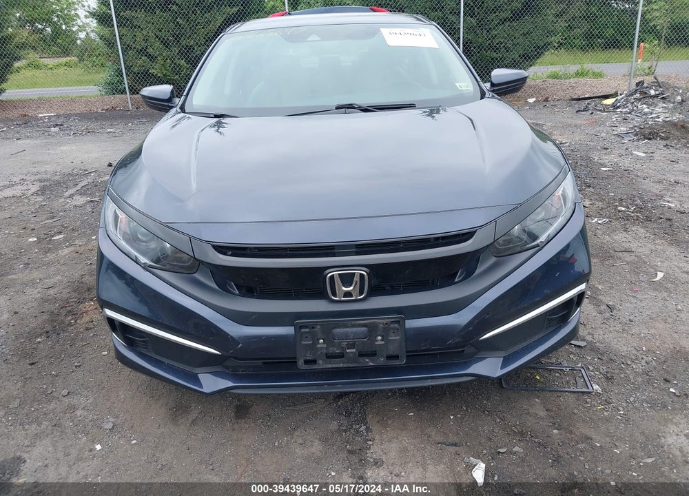 2020 HONDA CIVIC LX VIN: 2HGFC2F66LH601360