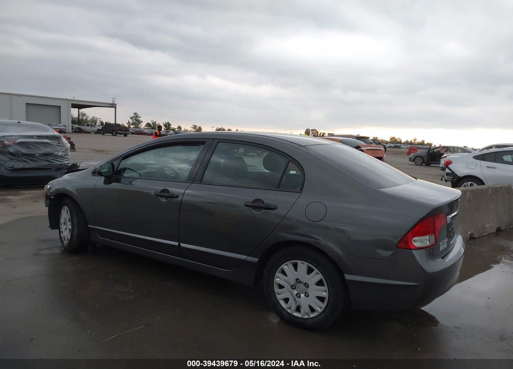 2011 HONDA CIVIC VP VIN: 2HGFA1F31BH522957