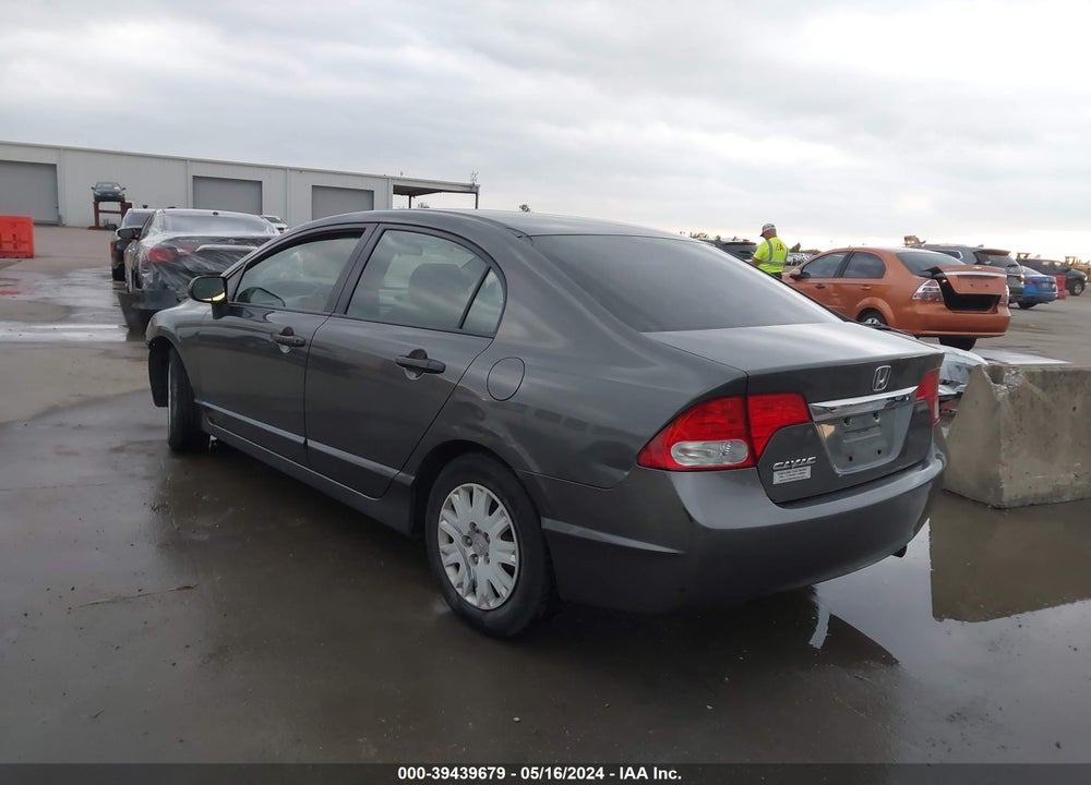 2011 HONDA CIVIC VP VIN: 2HGFA1F31BH522957
