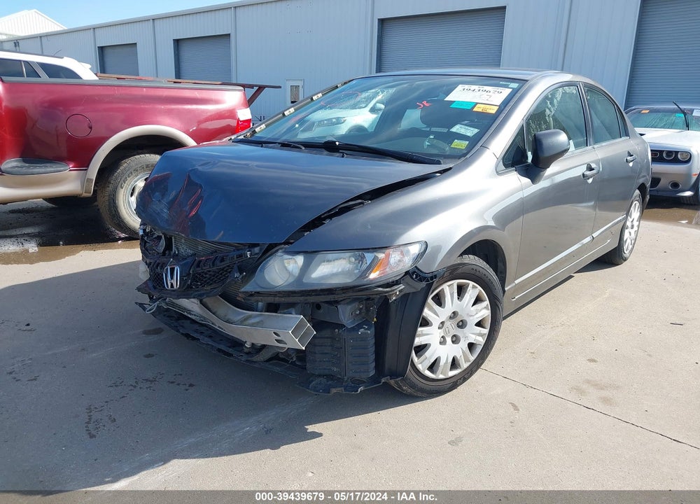 2011 HONDA CIVIC VP VIN: 2HGFA1F31BH522957