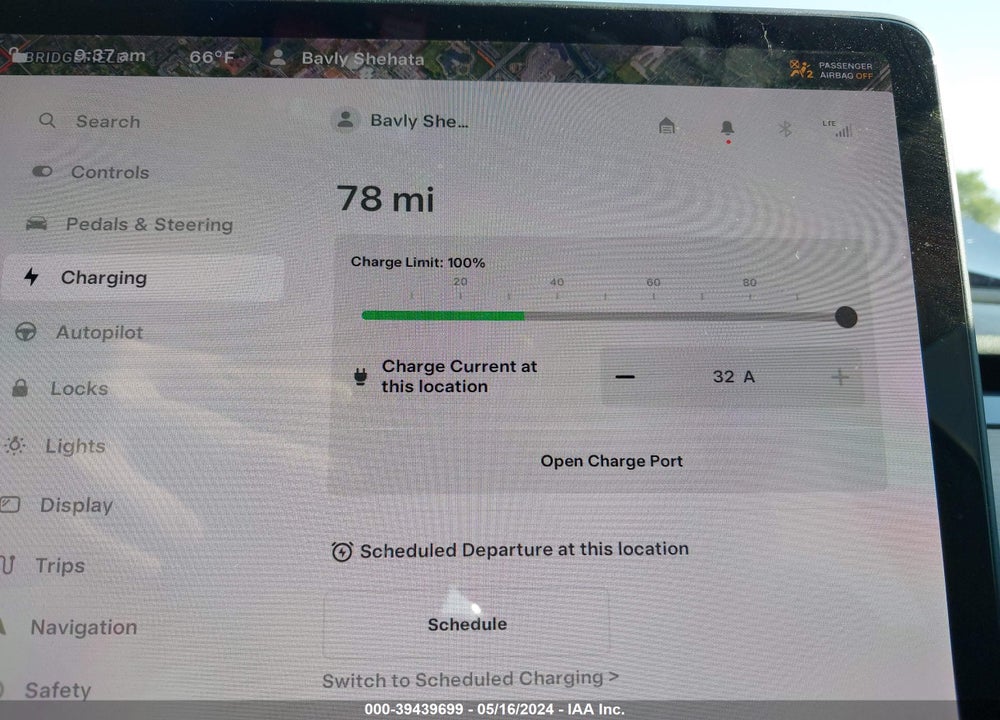 2021 TESLA MODEL 3 STANDARD RANGE PLUS REAR-WHEEL DRIVE VIN: 5YJ3E1EA3MF096431