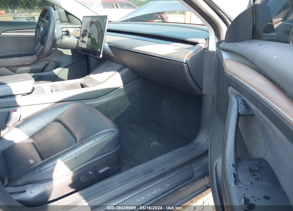 2021 TESLA MODEL 3 STANDARD RANGE PLUS REAR-WHEEL DRIVE VIN: 5YJ3E1EA3MF096431