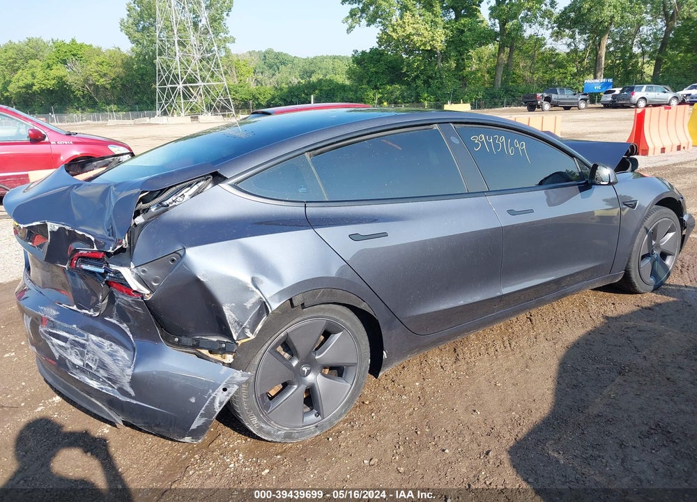 2021 TESLA MODEL 3 STANDARD RANGE PLUS REAR-WHEEL DRIVE VIN: 5YJ3E1EA3MF096431