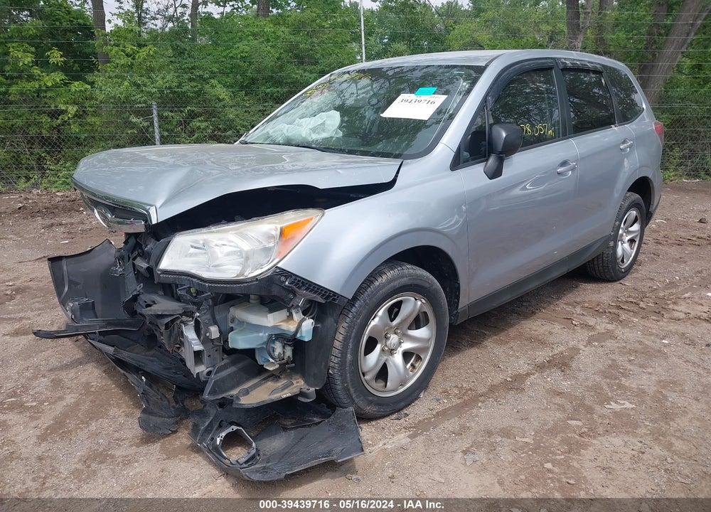 2014 SUBARU FORESTER 2.5I VIN: JF2SJAAC0EH480233