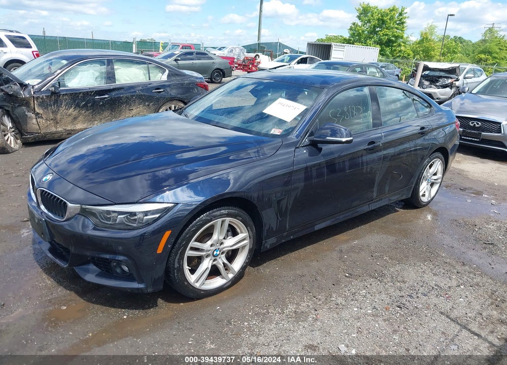 2018 BMW 430I GRAN COUPE XDRIVE VIN: WBA4J3C53JBL03011