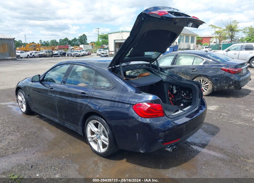 2018 BMW 430I GRAN COUPE XDRIVE VIN: WBA4J3C53JBL03011
