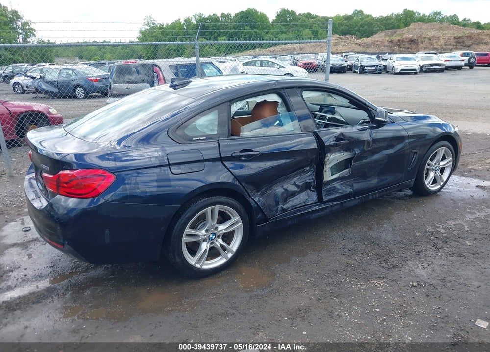 2018 BMW 430I GRAN COUPE XDRIVE VIN: WBA4J3C53JBL03011