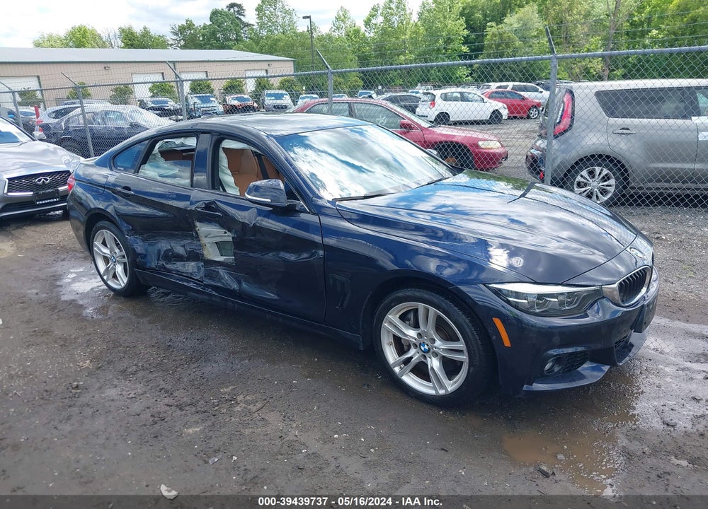 2018 BMW 430I GRAN COUPE XDRIVE VIN: WBA4J3C53JBL03011