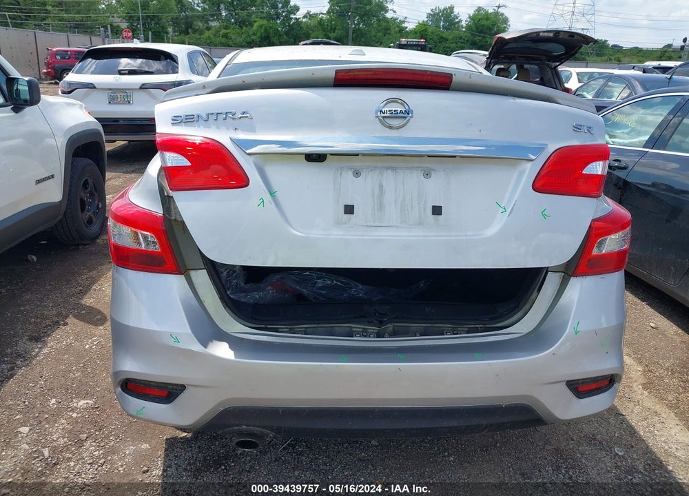 2017 NISSAN SENTRA SR VIN: 3N1AB7AP0HY389309