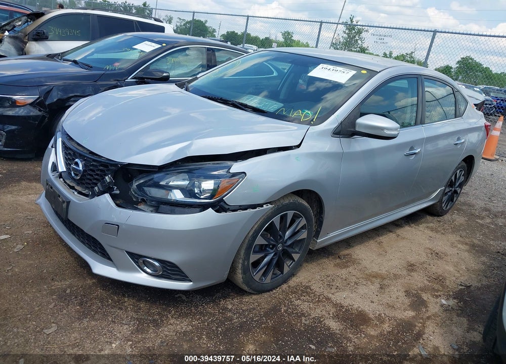 2017 NISSAN SENTRA SR VIN: 3N1AB7AP0HY389309