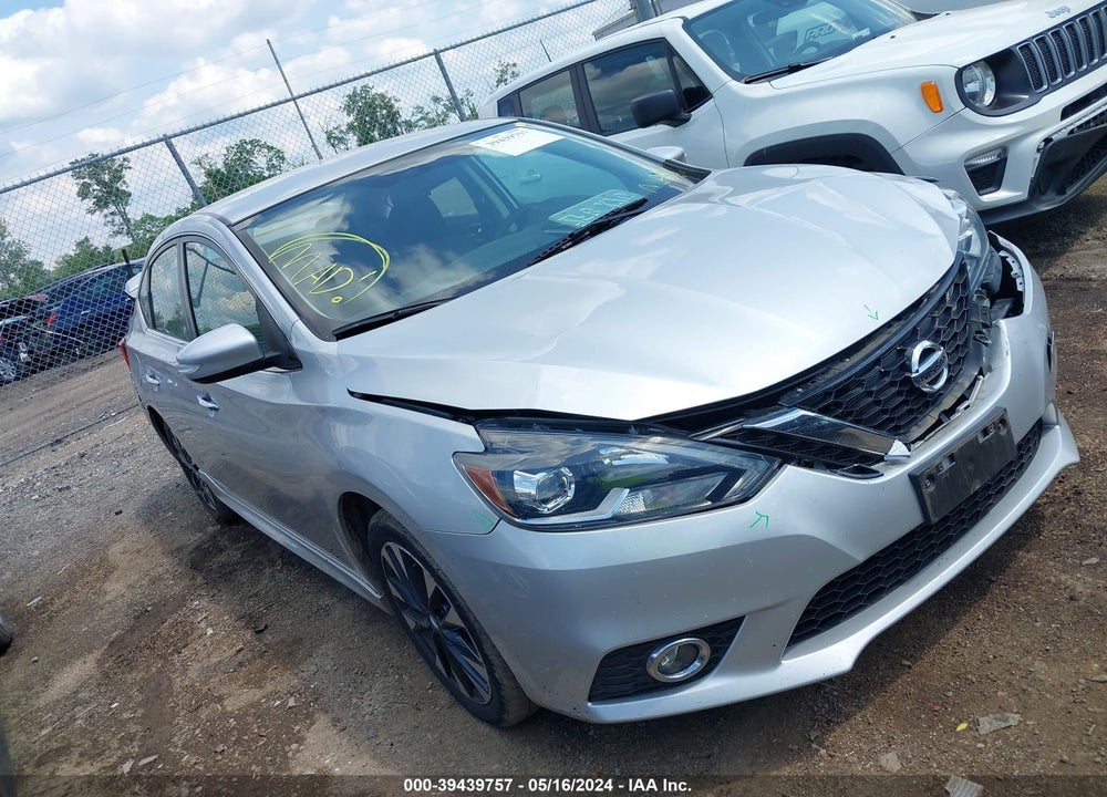 2017 NISSAN SENTRA SR VIN: 3N1AB7AP0HY389309