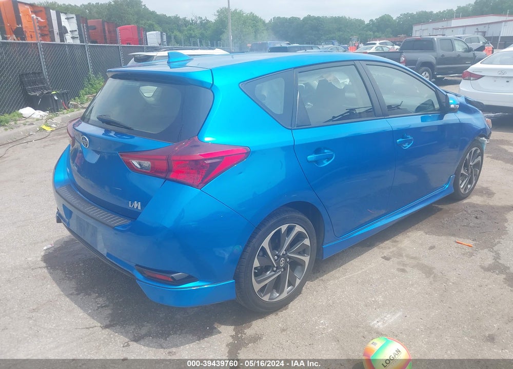 2016 SCION IM VIN: JTNKARJE6GJ507750