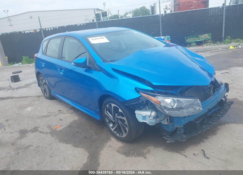 2016 SCION IM VIN: JTNKARJE6GJ507750