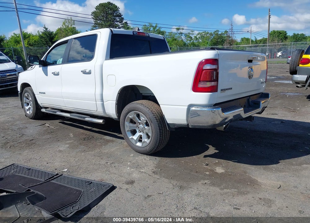 2020 RAM 1500 BIG HORN 4X4 5'7 BOX VIN: 1C6SRFFTXLN366615