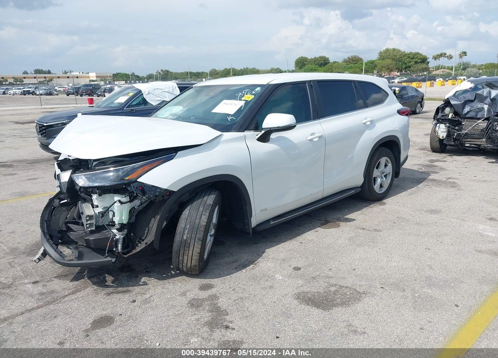 2023 TOYOTA HIGHLANDER HYBRID LE VIN: 5TDBBRCH9PS568960