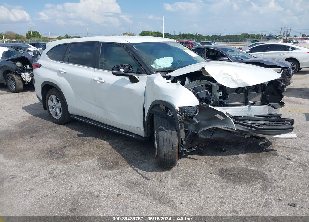 2023 TOYOTA HIGHLANDER HYBRID LE VIN: 5TDBBRCH9PS568960