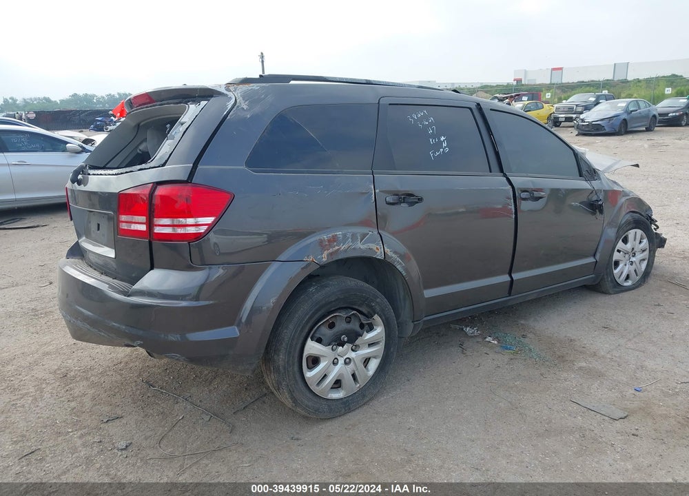 2018 DODGE JOURNEY SE VIN: 3C4PDCAB6JT429166