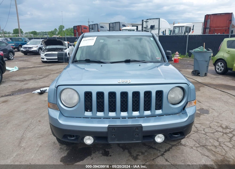 2013 JEEP PATRIOT LATITUDE VIN: 1C4NJRFB1DD245274