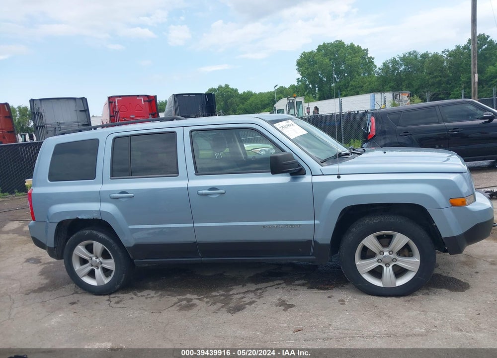 2013 JEEP PATRIOT LATITUDE VIN: 1C4NJRFB1DD245274