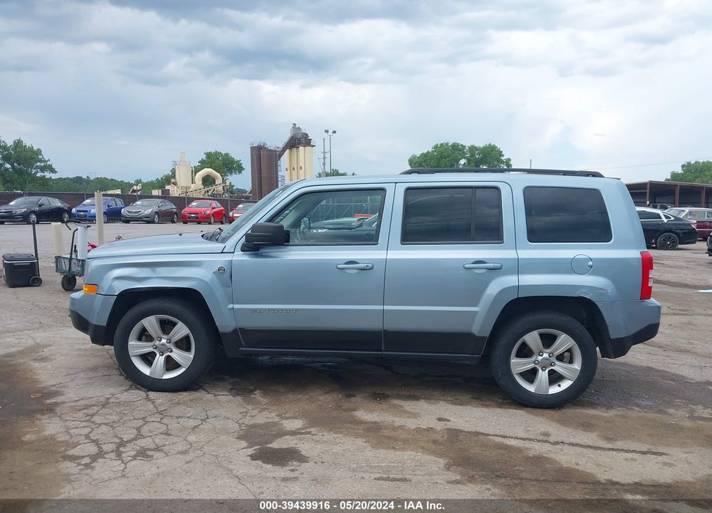 2013 JEEP PATRIOT LATITUDE VIN: 1C4NJRFB1DD245274