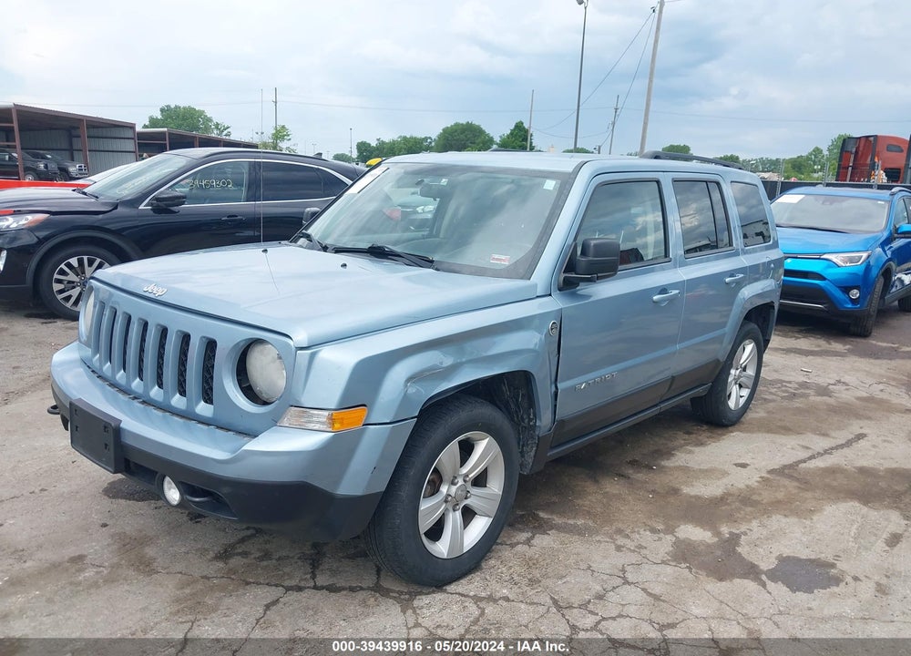 2013 JEEP PATRIOT LATITUDE VIN: 1C4NJRFB1DD245274