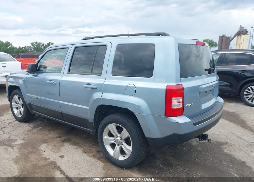 2013 JEEP PATRIOT LATITUDE VIN: 1C4NJRFB1DD245274