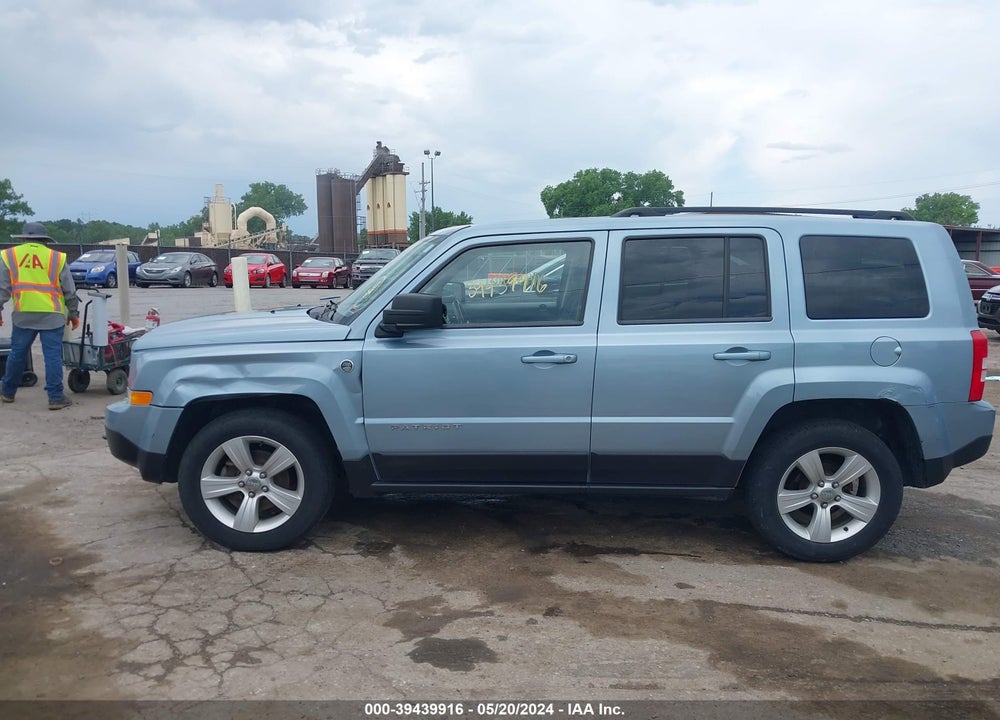 2013 JEEP PATRIOT LATITUDE VIN: 1C4NJRFB1DD245274
