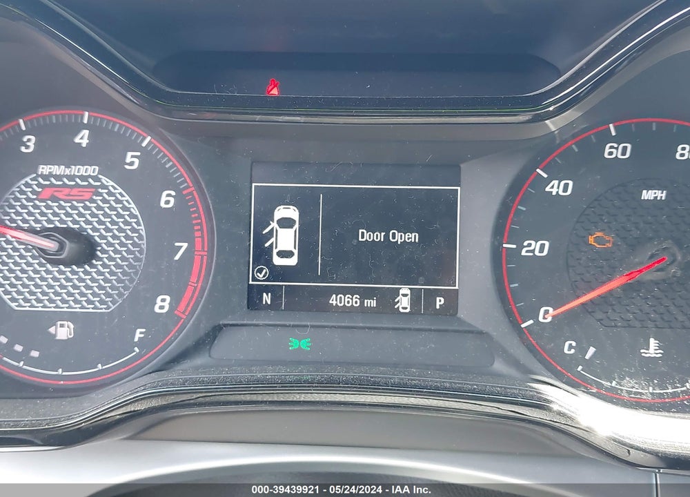 2024 CHEVROLET TRAX FWD 1RS VIN: KL77LGE27RC168400