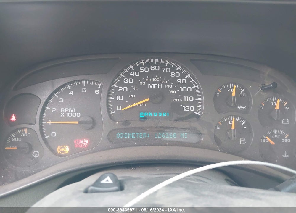 2004 GMC SIERRA 2500HD VIN: 1GTHC24UX4E400904