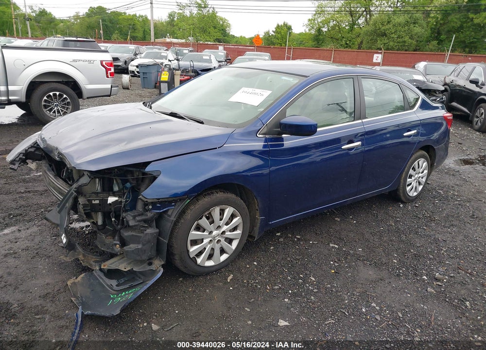 2016 NISSAN SENTRA VIN: 3N1AB7AP3GY247261