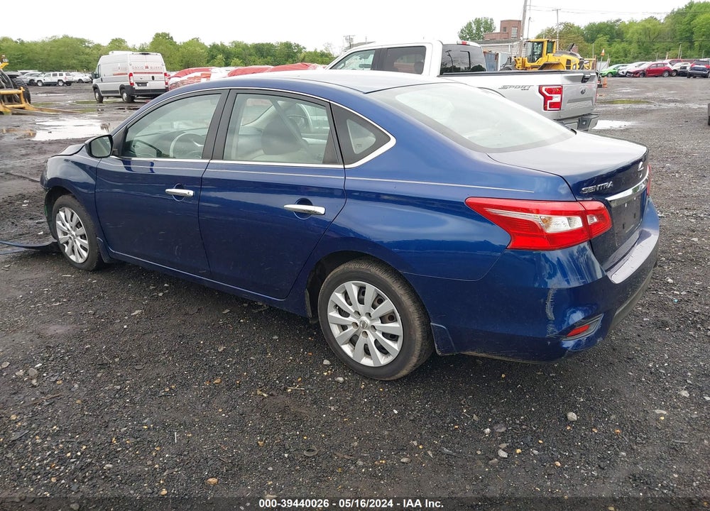 2016 NISSAN SENTRA VIN: 3N1AB7AP3GY247261