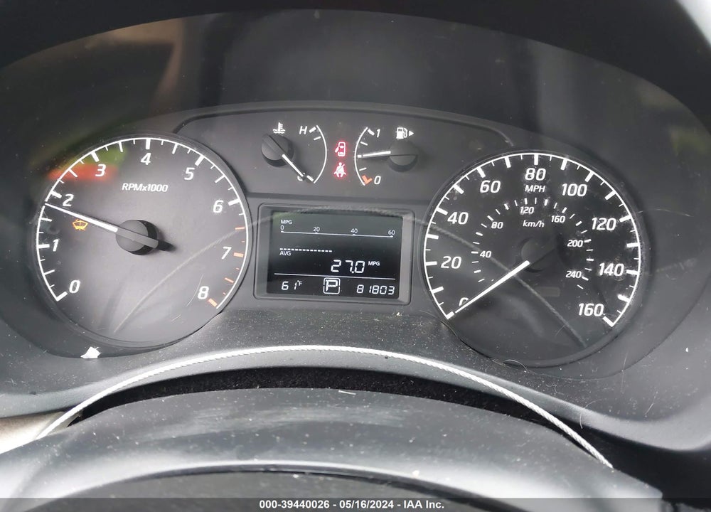 2016 NISSAN SENTRA VIN: 3N1AB7AP3GY247261