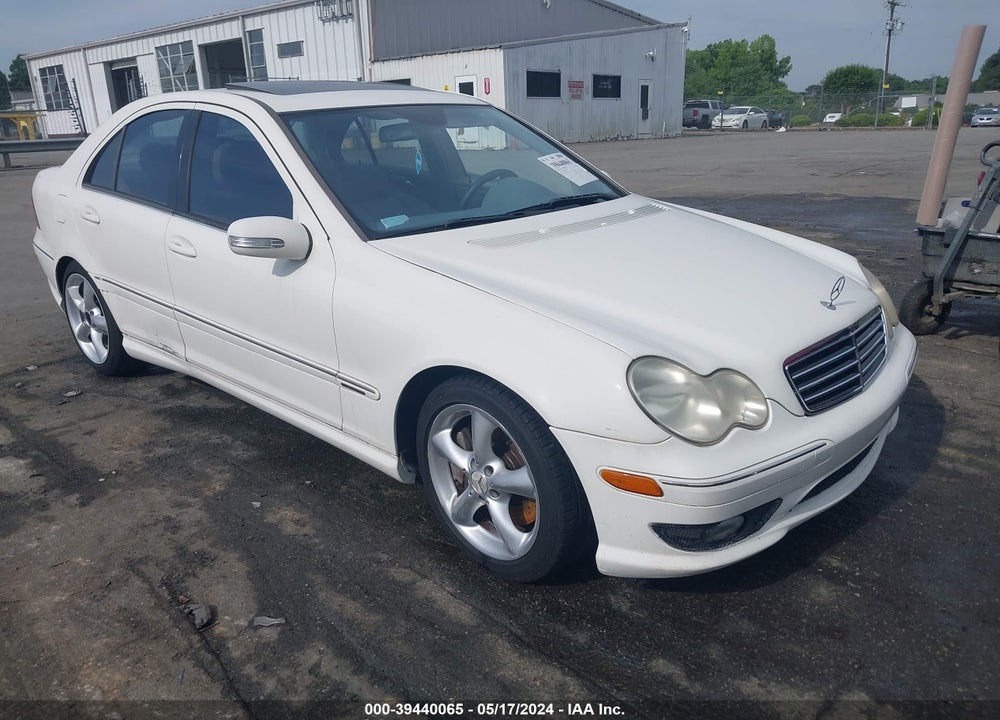 2006 MERCEDES-BENZ C 230 SPORT VIN: WDBRF52H56F782211