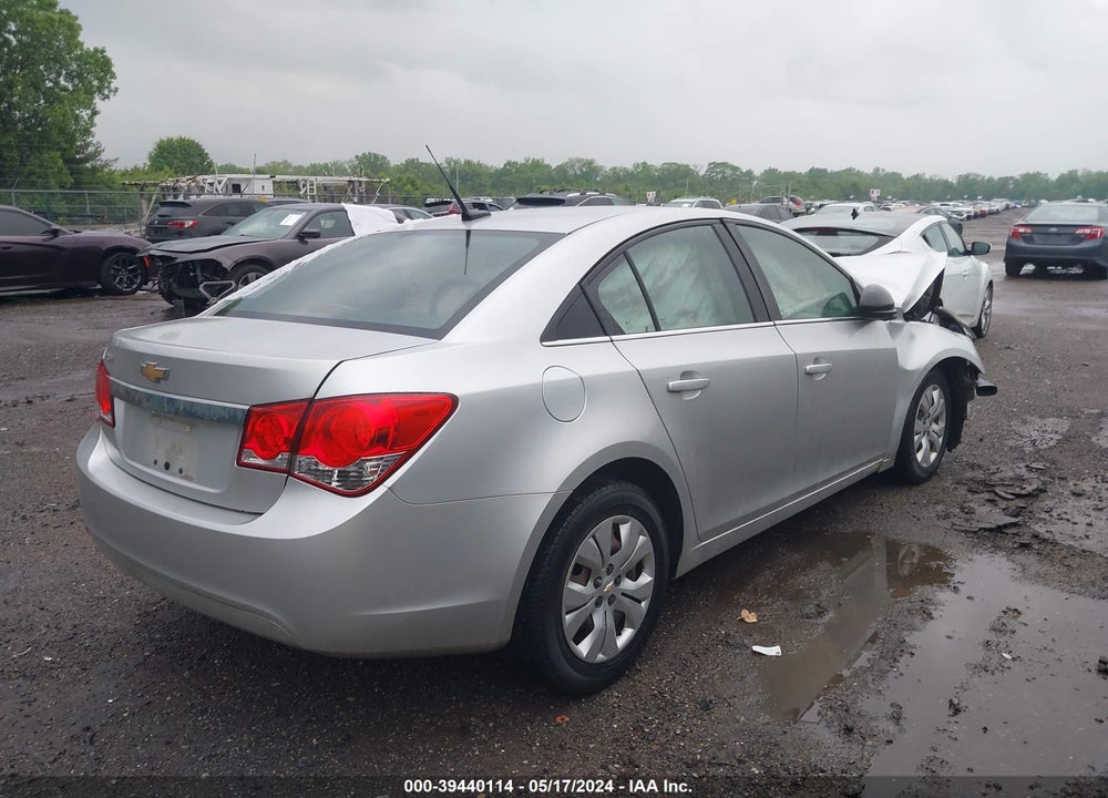 2012 CHEVROLET CRUZE VIN: 1G1PC5SH8C7312156
