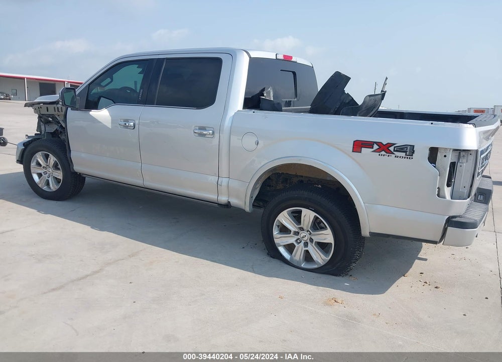 2017 FORD F-150 PLATINUM VIN: 1FTEW1EF5HFA59643
