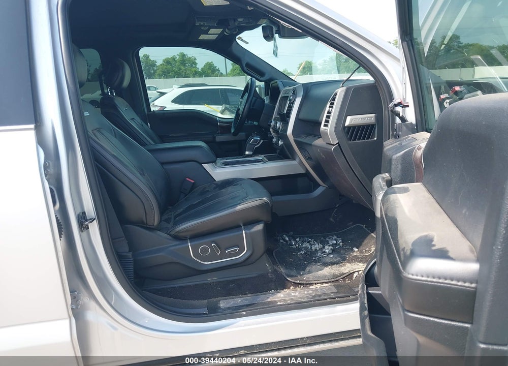 2017 FORD F-150 PLATINUM VIN: 1FTEW1EF5HFA59643