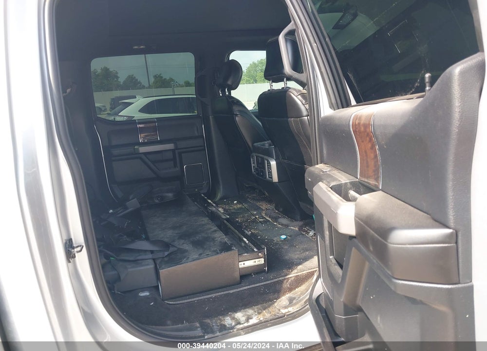 2017 FORD F-150 PLATINUM VIN: 1FTEW1EF5HFA59643