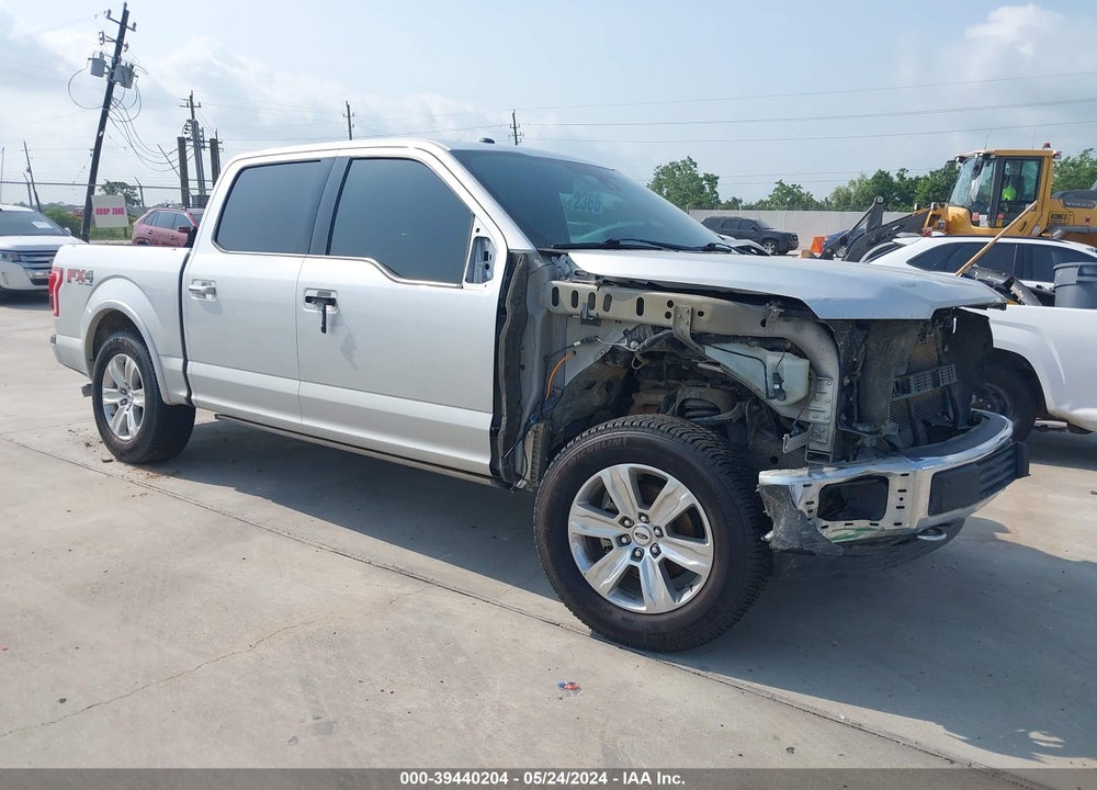 2017 FORD F-150 PLATINUM VIN: 1FTEW1EF5HFA59643