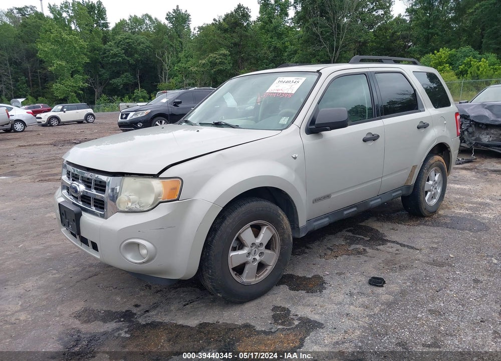 2008 FORD ESCAPE XLT VIN: 1FMCU93128KE53252