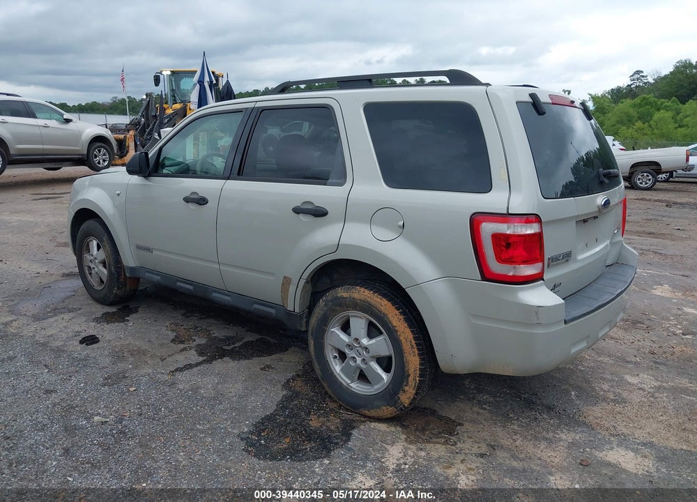2008 FORD ESCAPE XLT VIN: 1FMCU93128KE53252