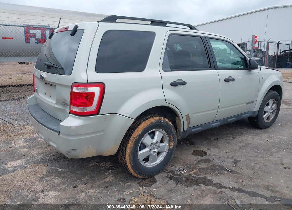 2008 FORD ESCAPE XLT VIN: 1FMCU93128KE53252