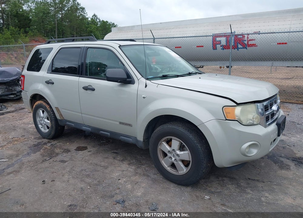 2008 FORD ESCAPE XLT VIN: 1FMCU93128KE53252