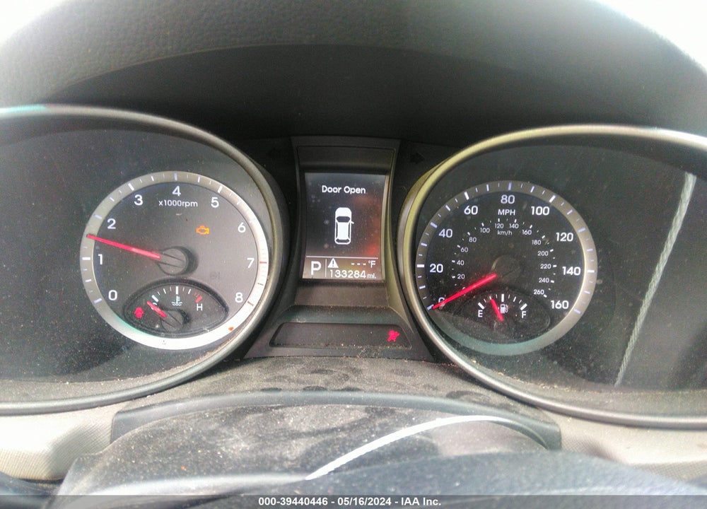 2014 HYUNDAI SANTA FE SPORT VIN: 5XYZUDLB9EG213322