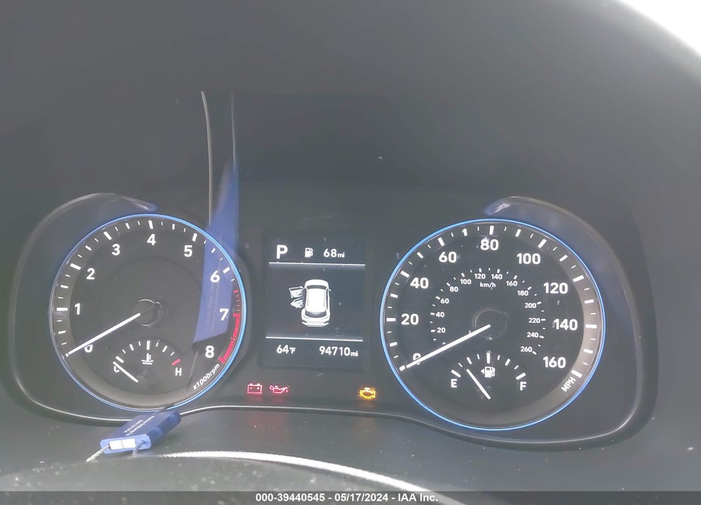2019 HYUNDAI KONA SE VIN: KM8K12AA4KU251930