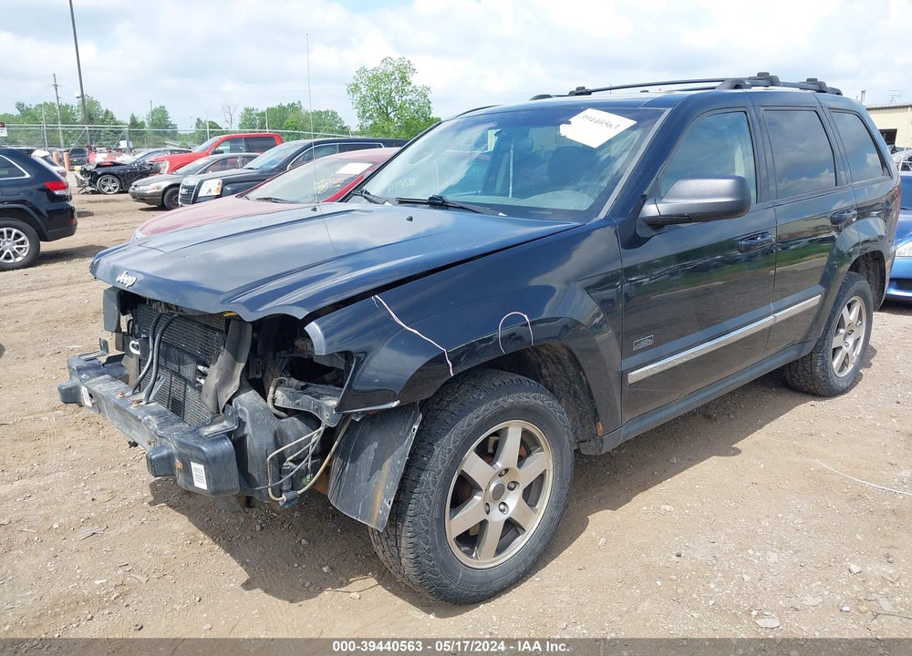 2009 CHEROKEE JEEP GRAND  LAREDO VIN: 1J8GR48K09C549378